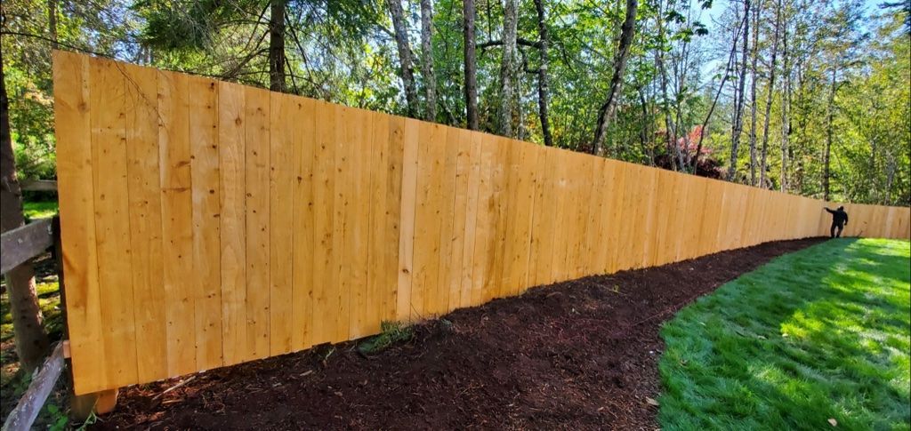 Fence installation