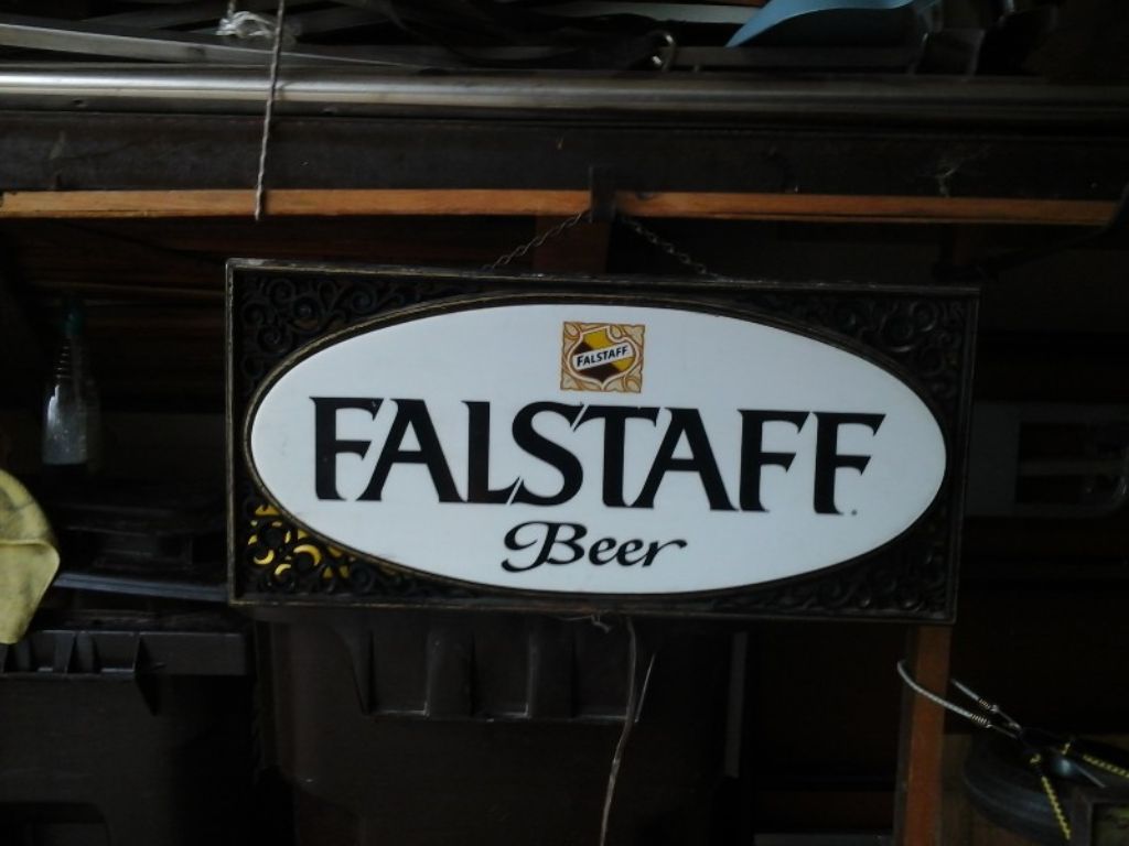 Falstaff Beer Light up sign