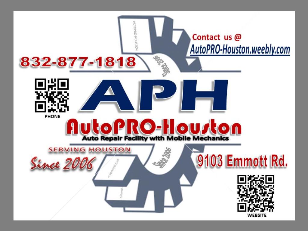 Car Care and Repair @ AutoPRO-Houston | CALL - -