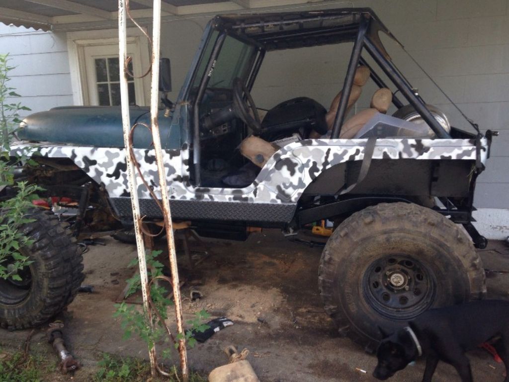 Cj5 crawler 80% finished