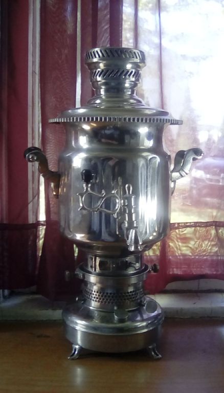 Antique Tea pot / oil-gas - $99