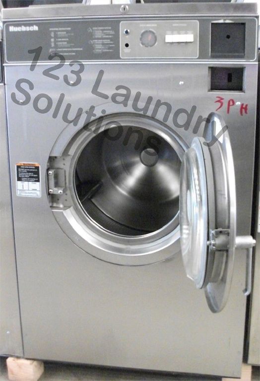 Huebsch Front Load Washer 208-240v Stainless Steel HC35MD2OU20001 Used