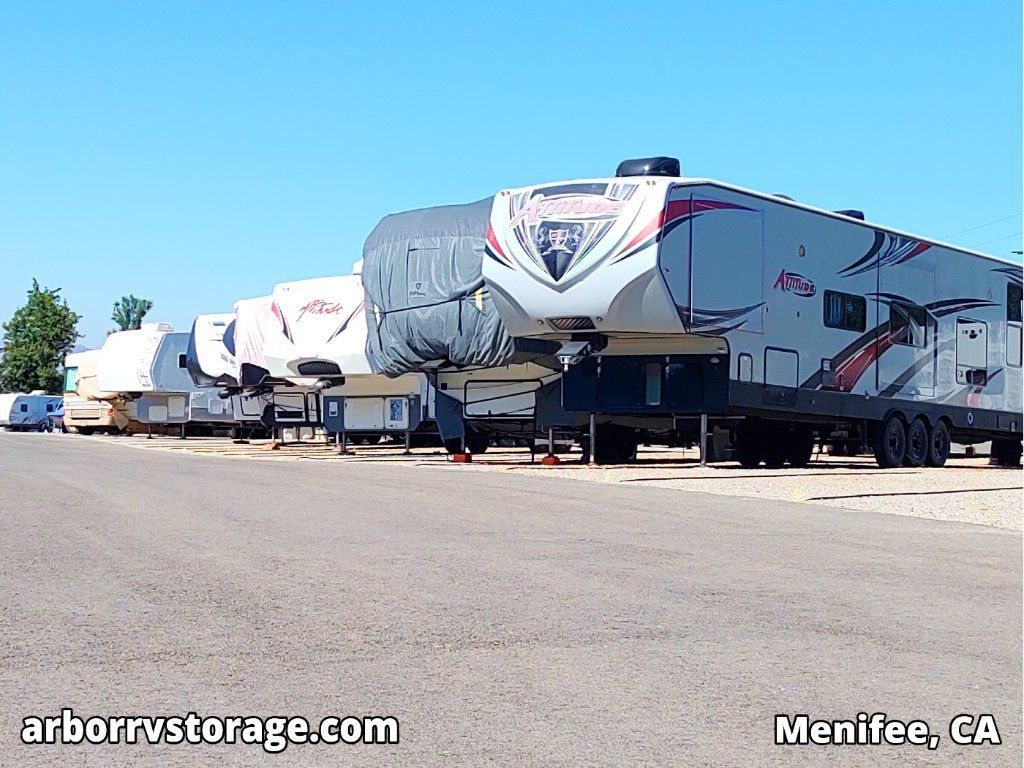 Just $99/month! Secure Outdoor RV Storage in Menifee, CA (30' and under)