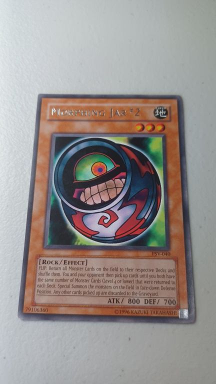 1996 Konami Yu Gi Oh group of 9 cards