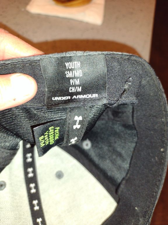 Under armor hat