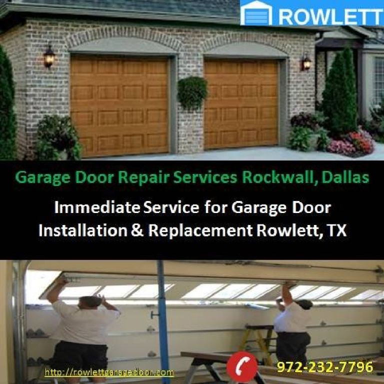 Immediate Residential Garage Door Repair & Replacement Services Rowlett | 75087, TX