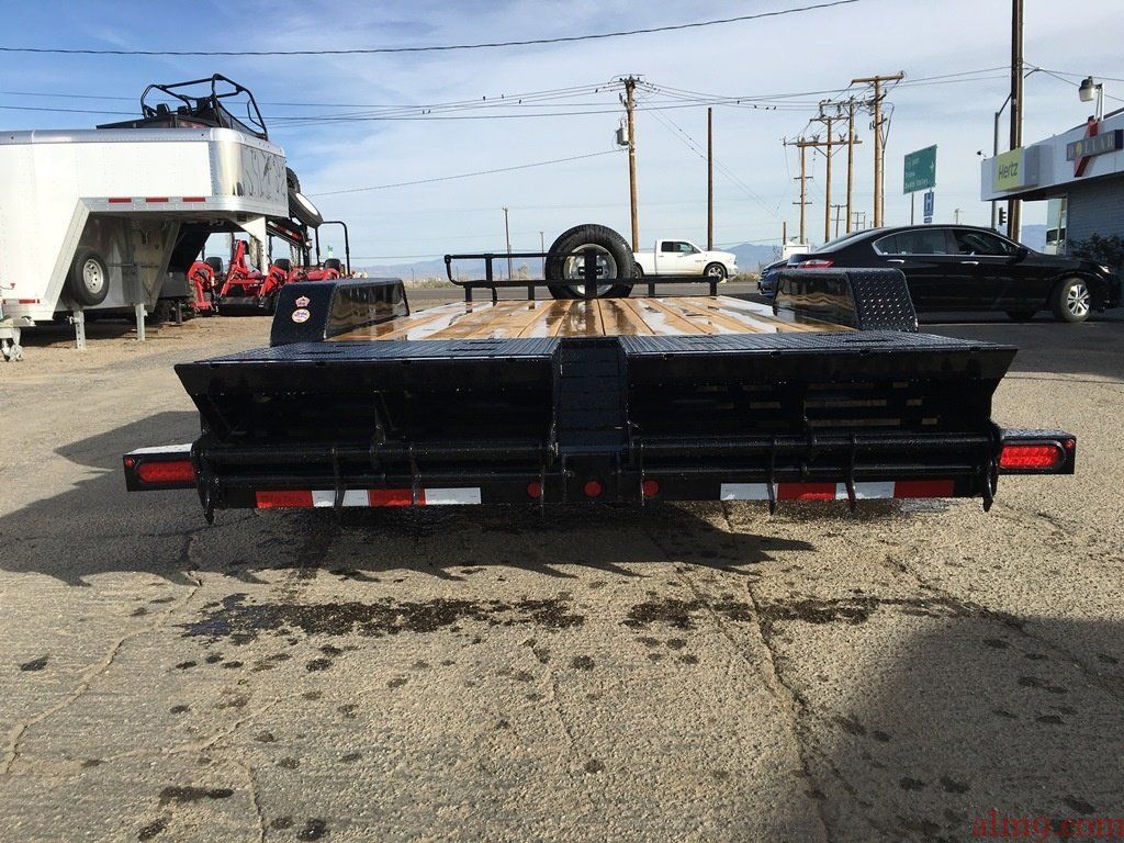 Tandem Axle Equipment Trailer, Utility Trailer, Big Tex Trailers 14ET-20 with Monster Ramps(MR)