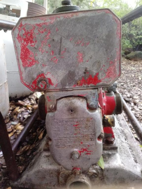 VINTAGE FIREFIGHTER PACIFIC PUMPER