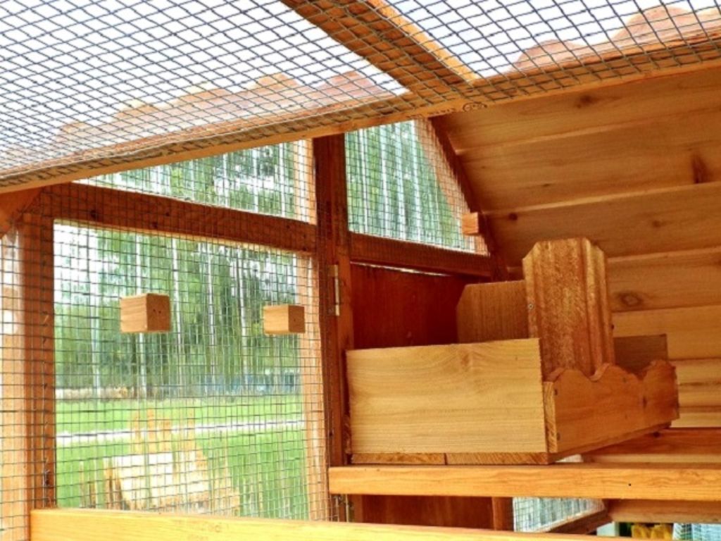 ON SALE - Large and Portable 20-36 Chickens Coop Hen House For Sale- a video shows how we winterize them