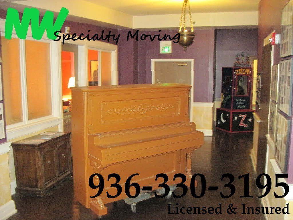 Specialty Movers - Licensed & Insured - Gun Safe, Piano, Appliance, and More!