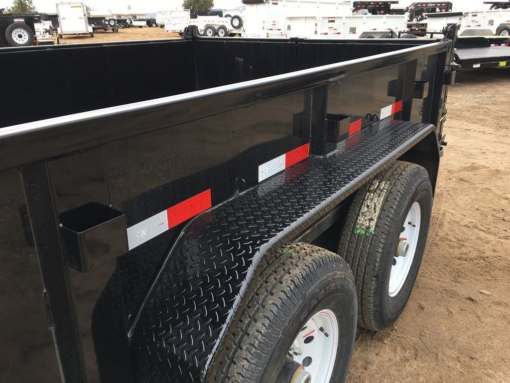 7x14 Low Pro Dump Trailer, Big Tex Low Pro Dump Trailer 14LP-14