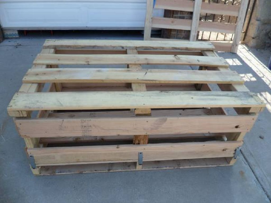 LARGE HEAVY-DUTY WOOD CRATES FOR SALE...