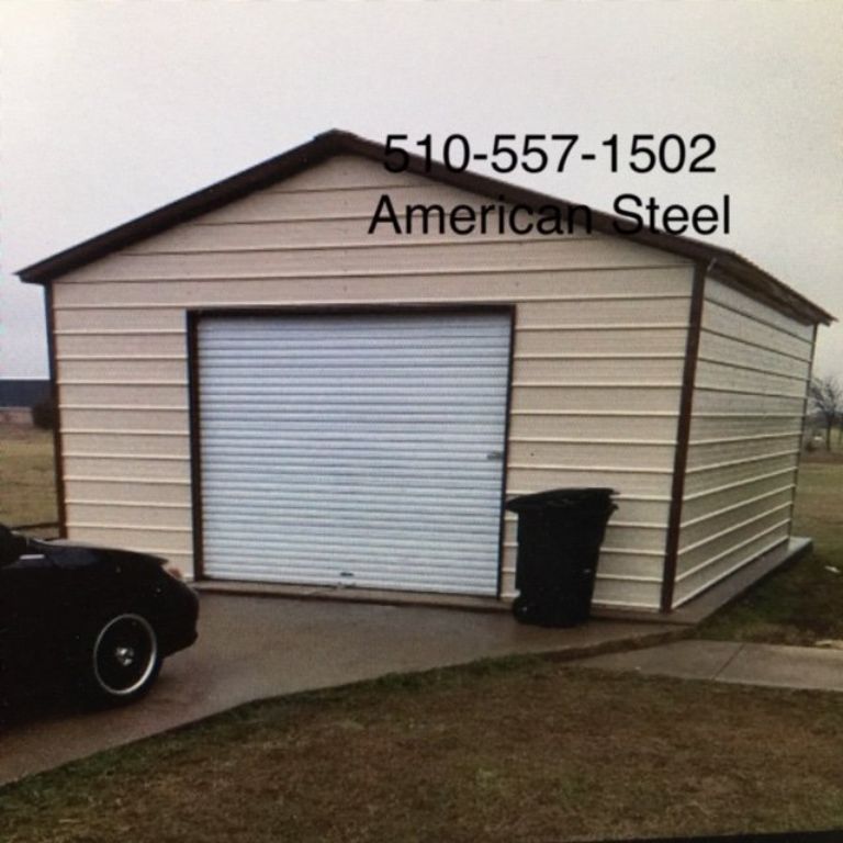 AMERICAN STEEL ALL METAL SHOP'S GARAGE'S RV BOAT & CAR COVER'S