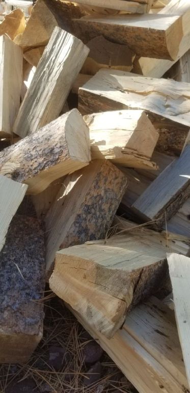 Lodgepole split firewood