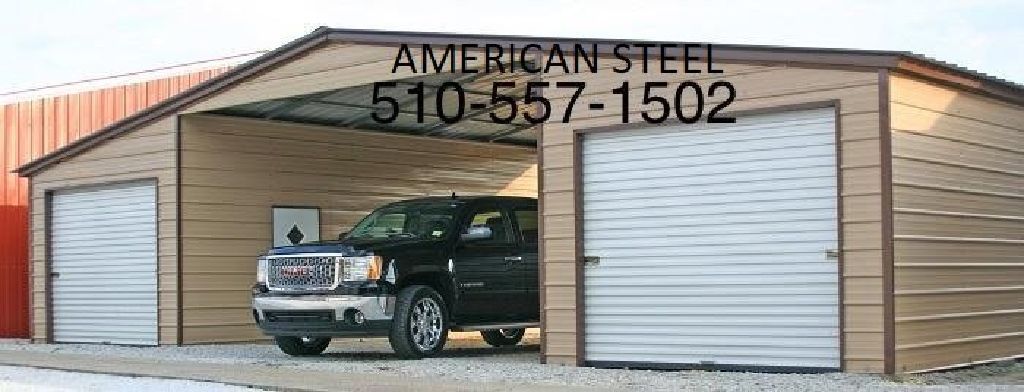 AMERICAN STEEL ALL METAL SHOP'S GARAGE'S RV BOAT & CAR COVER'S