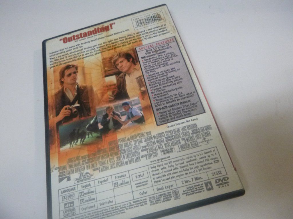 Spy Game    Robert   Redford   Brad  Pitt