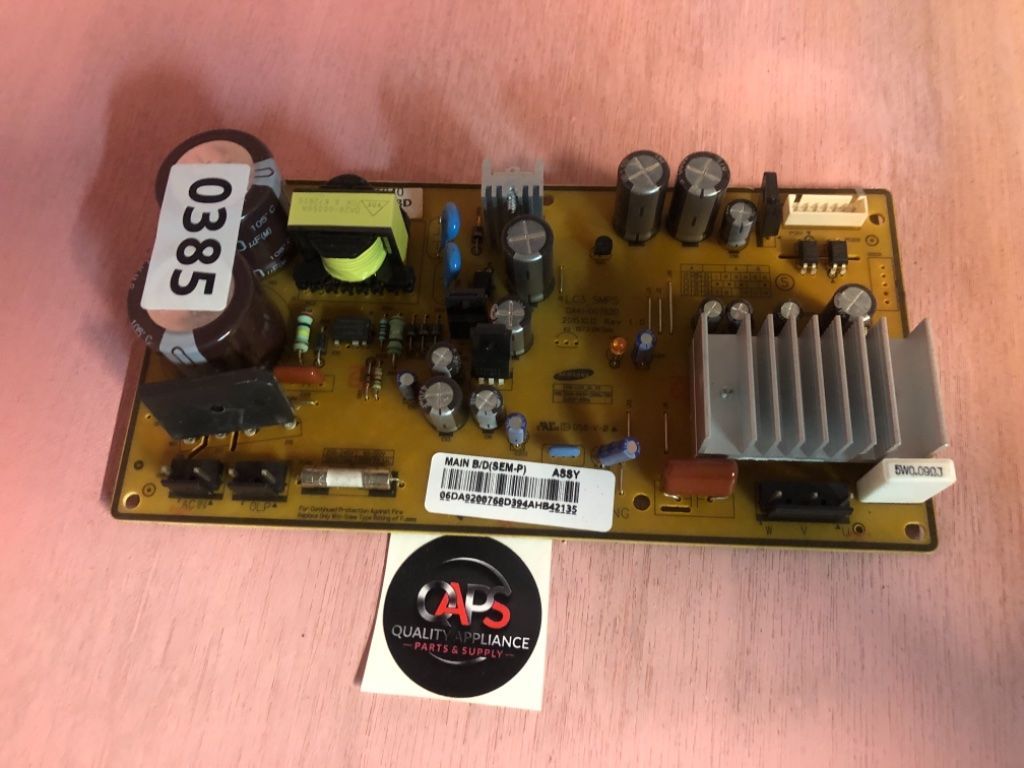 Samsung Fridge Control Board  Part # DA92-0076