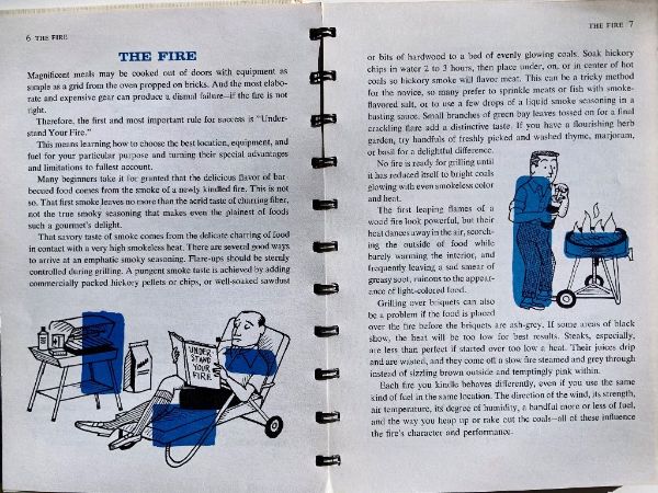 1961 Spiral Bound Hardcover 1st Edition "Betty Crocker’s Outdoor Cookbook"