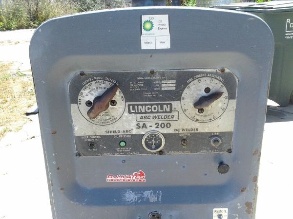 Lincoln Sa 200 Pipeline Welder 1981 Claz