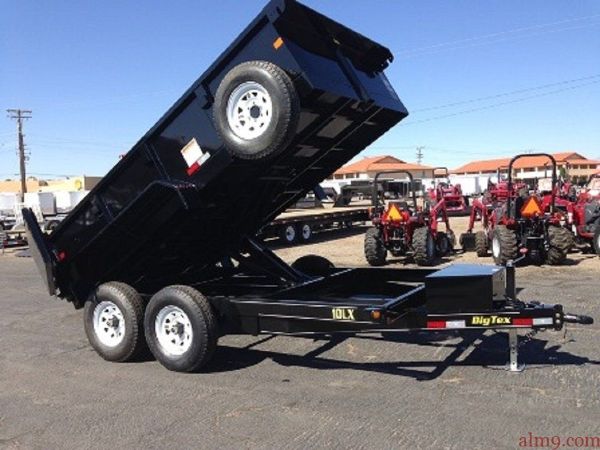 7x12 Dump Trailers, Big Tex Dump Trailer 10LX-12 GVWR 9,990 Lbs - Claz.org