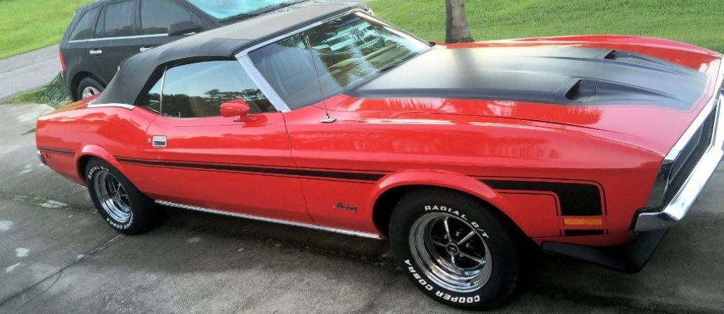 1972 Ford Mustang Convertible 351 Cleveland factory 4V - Claz.org