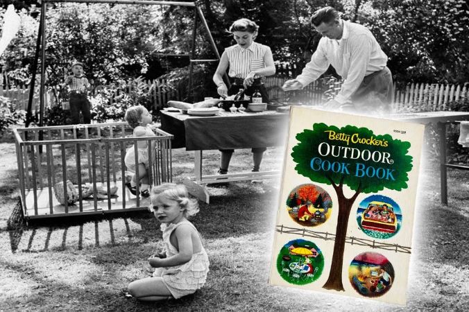 1961 Spiral Bound Hardcover 1st Edition "Betty Crocker’s Outdoor Cookbook"