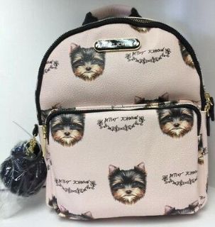 betsey johnson yorkie backpack