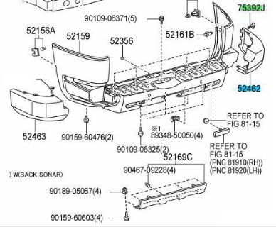 Rear Bumper Fj Toyota Classifieds Claz Org