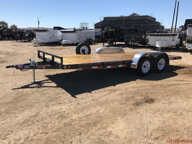 Car Hauler, 4in Channel Car Trailer, PJ Trailers C4182 | Claz