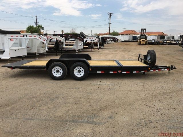 Heavy Duty Car Trailer, Heavy Duty Equipment Tilt PJ Trailer TJ202 | Claz