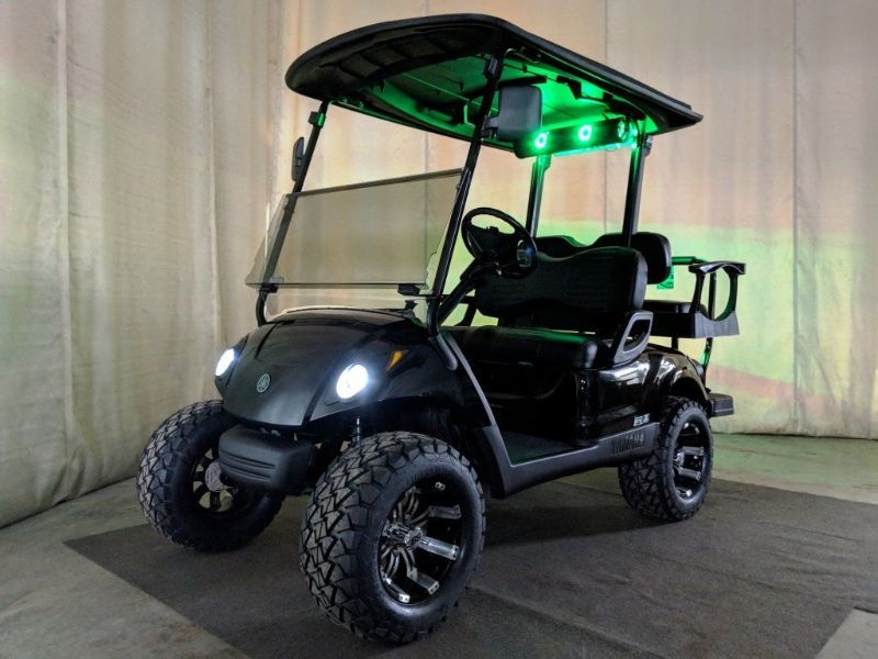 2014 Yamaha Gas EFI Golf Cart BAZOOKA SOUND BAR, DELUXE STREET READY