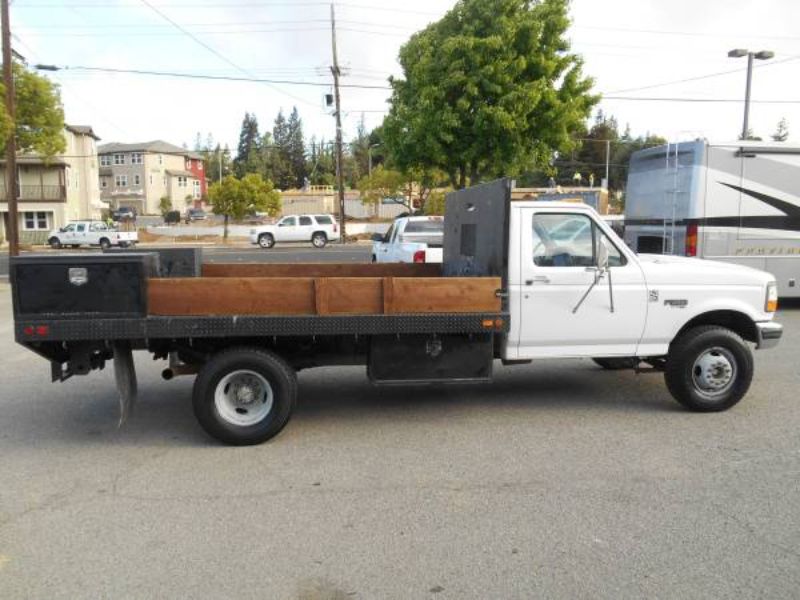 1997 F-350 Dually Flatbed/7.3L Powerstroke Diesel/5 spd/ PTO - Claz.org