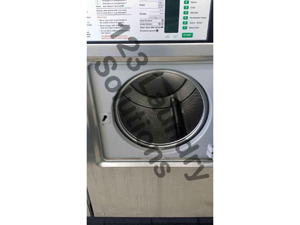For Sale Wascomat Front Load Washer W125 ES 220v 60Hz 3PH USED