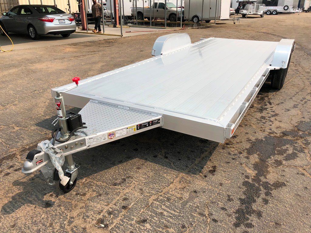 7x18 Aluminum Race Car Hauler, Featherlite Car Hauler 3182-0018 