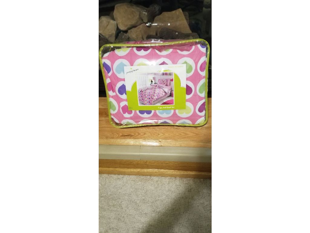 Lawn mower. Toys, clothes. Glider, new patio chair cushions, still have tags on
