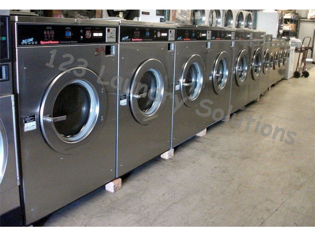 Good Condition Speed Queen Front Load Washer 50Lb 208-240V 60Hz 3Ph SC50MD2 Used