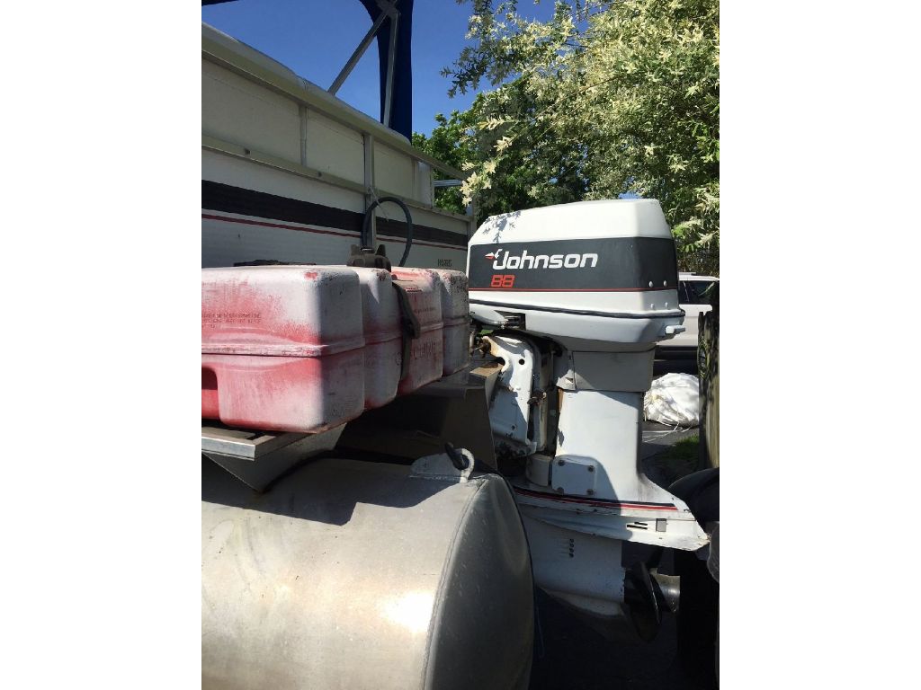 1991 Harris 24' Flote-boat & trailer