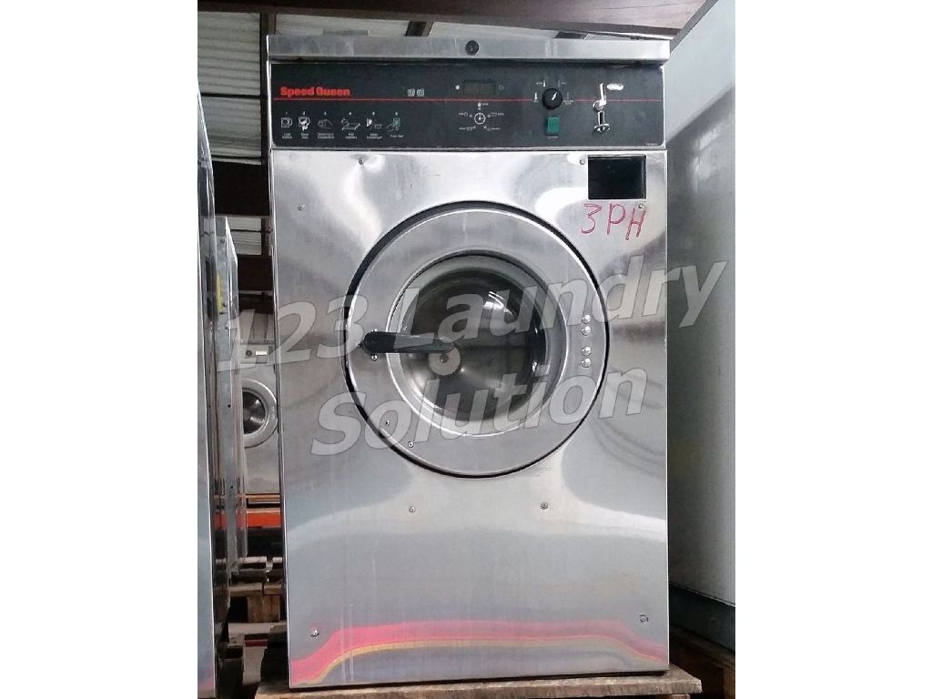 For Sale Speed Queen Front Load Washer Coin Op 20LB 3PH 220V SCN020GC2OU1001 Used