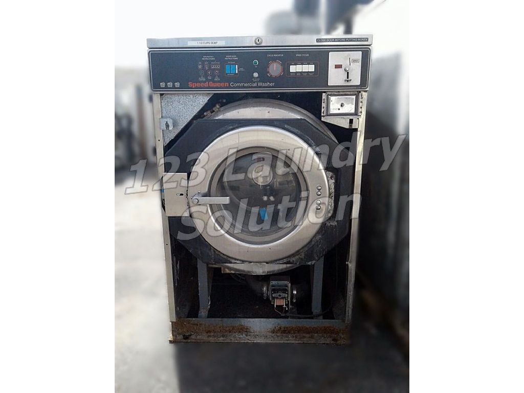 Coin Operated Speed Queen Front Load Washer Timer Model 27LB 3PH SC27MD2 Stainless Steel AS-IS