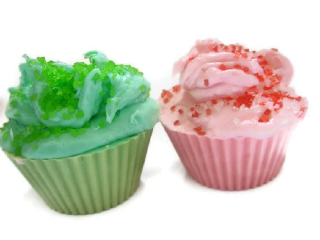 Cupcake soaps. set 2