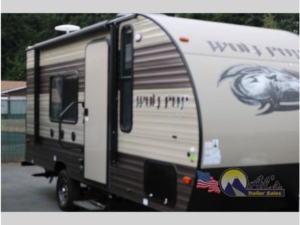 New 2018 Forest River RV Cherokee Wolf Pup 16FQ-Travel Trailer