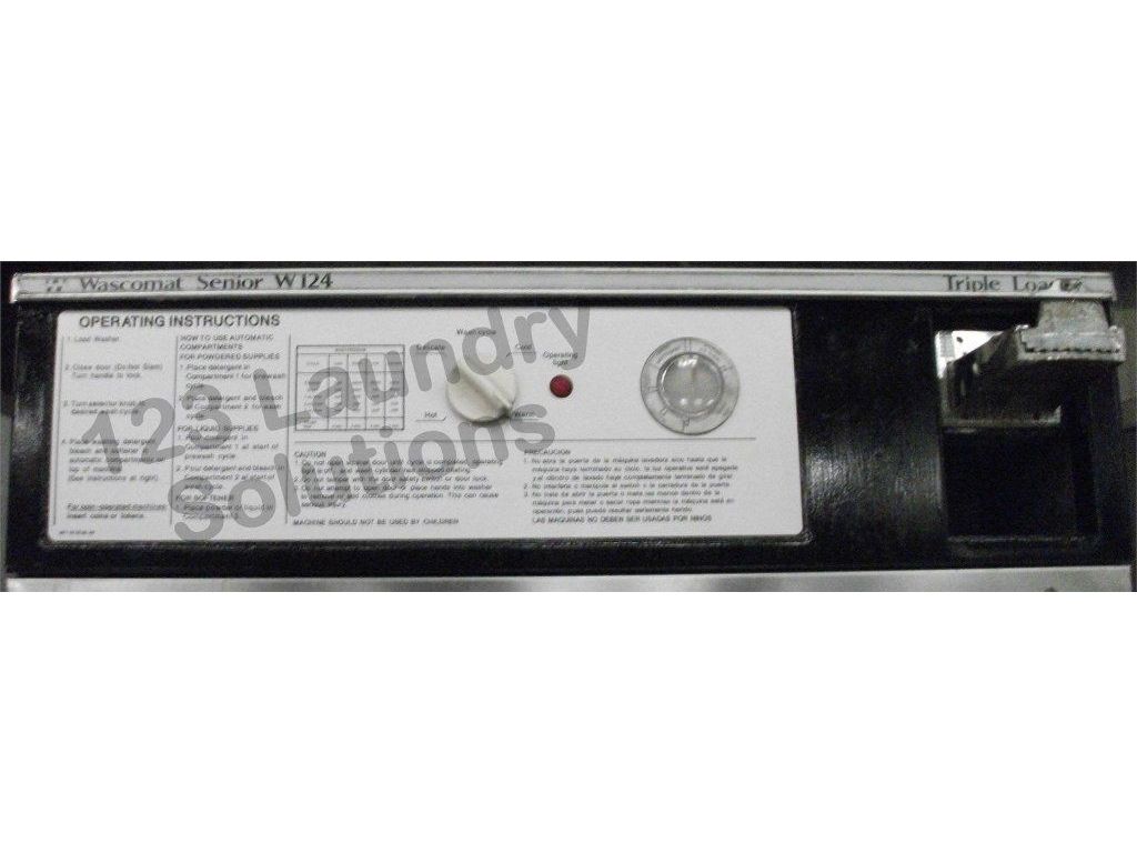 For Sale Wascomat Front Load Washer 208-240v Stainless Steel W124