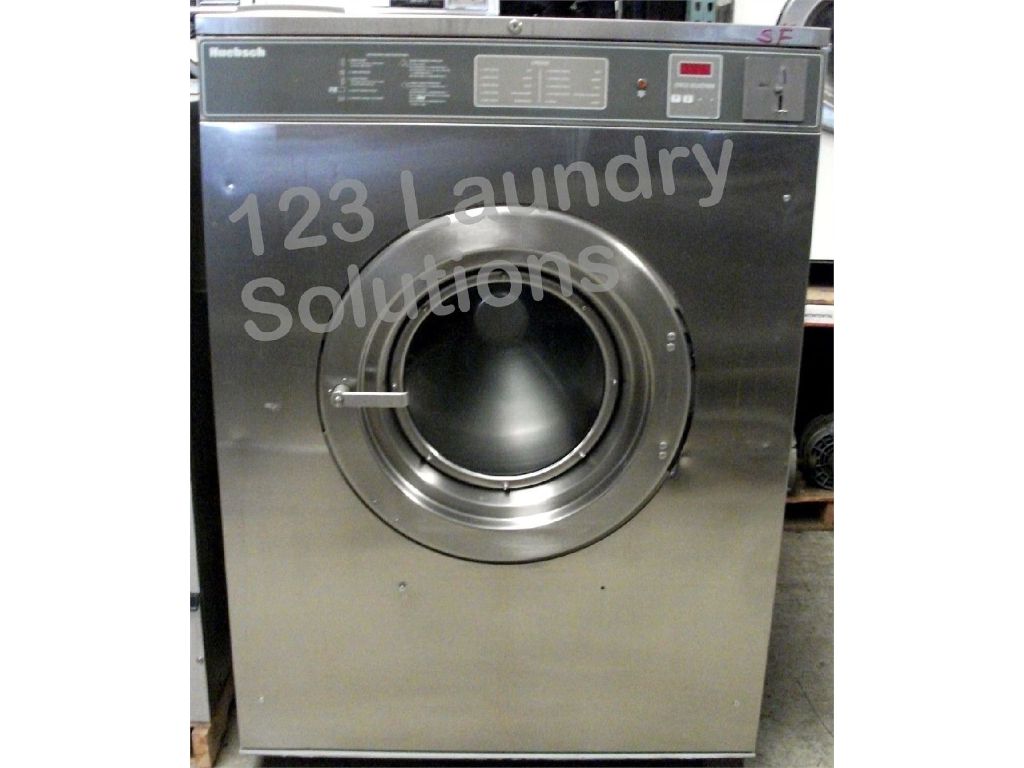 For Sale Huebsch Front Load 80 lbs Washer 208-240v Stainless Steel HC80VXVQU60001 Used