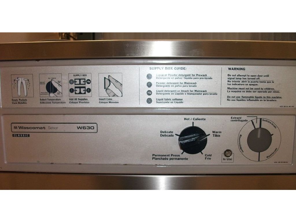 For Sale IPSO Front Load Washer 50 LB 3PH for OPL