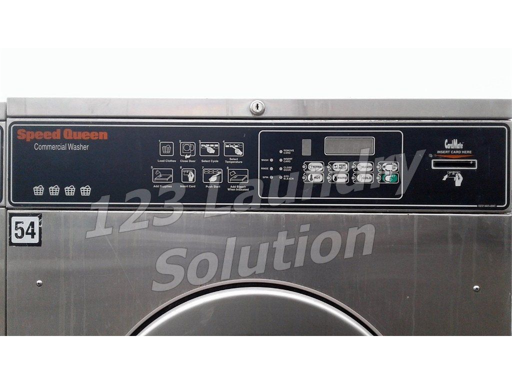 For Sale Speed Queen Commercial Front Load Washer Card Reader 35LB 1PH SC35NR2YN40001