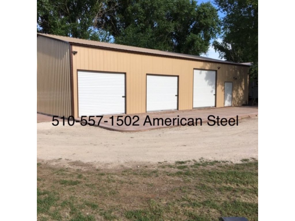 American Steel Metal RV Car Ports Garages Work Shops