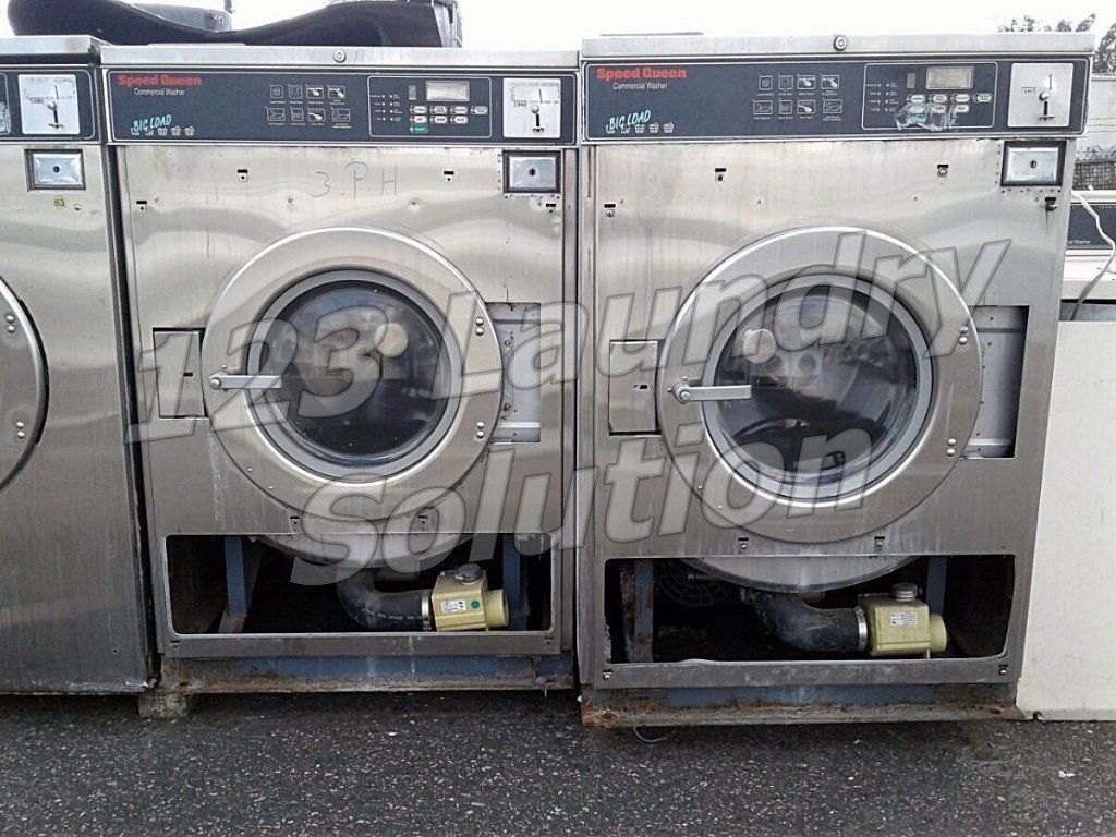 For Sale Speed Queen Front Load Washer Timer Model 50LB 3PH SC50EC2 Stainless Steel AS-IS