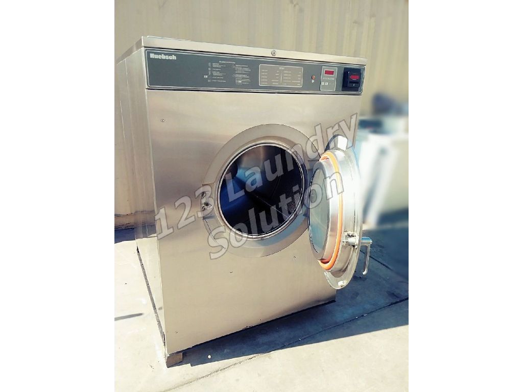 Coin Operated Huebsch Front Load 80 lbs Washer 200-240v Stainless Steel HC80VXVQU6​0001 Used