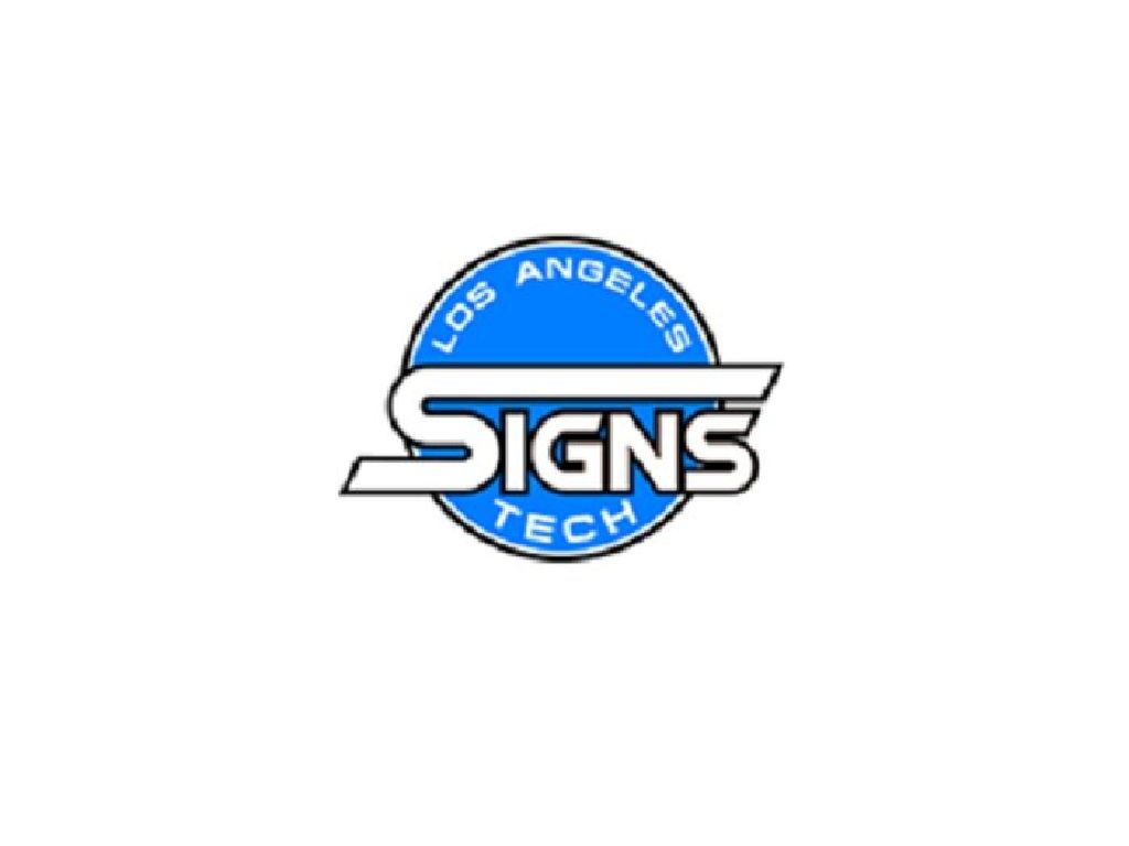 Los Angeles Signs Tech