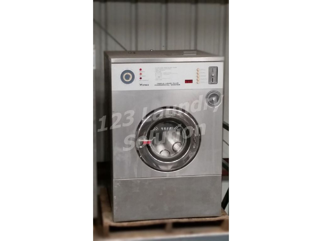 Coin Operated IPSO Front Load Washer Triple Load PLUS Coin Op Stainless Steel